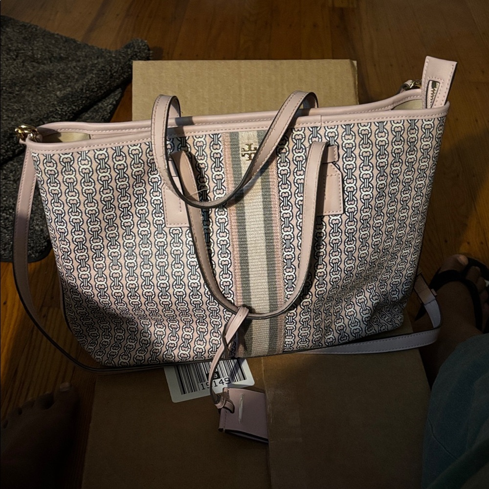 Tory Burch Multicolor Patterned Tote